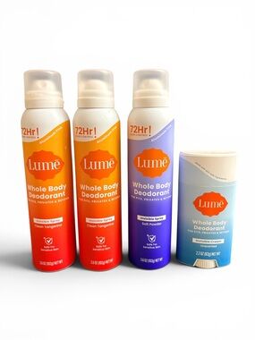 Lumē Whole Body Deodorant Variety Pack